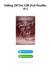 Download (pdf) Book Falling Off The Cliff (Full Throttle, #1) By Kanitha  P.