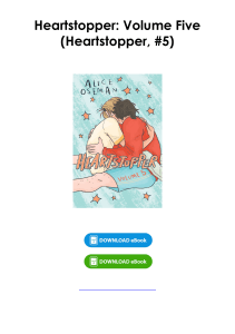 (Download) Heartstopper: Volume Five (Heartstopper, #5) By Alice Oseman