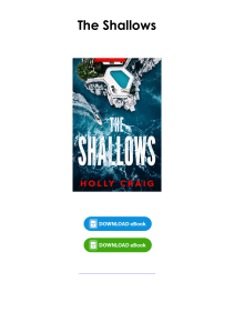 Read (pdf) Book The Shallows By Holly Craig