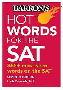 AMAZING BOOK Hot Words for the SAT Barron s SAT Prep 