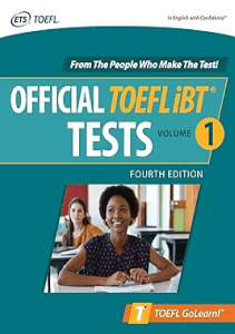 AMAZING BOOK Official TOEFL iBT Tests Volume 1 Fourth Edition