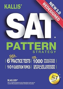 READ KALLIS Redesigned SAT Pattern Strategy 3rd Edition 6 Full Length Practice Tests College 