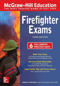 READING McGraw Hill Education Firefighter Exams Third Edition