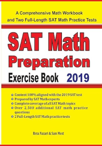 DOWNLOAD SAT Math Preparation Exercise Book A Comprehensive Math Workbook and Two Full Length 