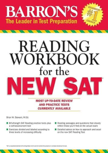 Barron s Reading Workbook for the NEW SAT