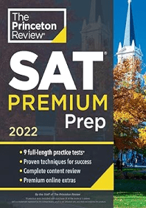 AMAZING BOOK Princeton Review SAT Premium Prep 2022 9 Practice Tests  Review Techniques  