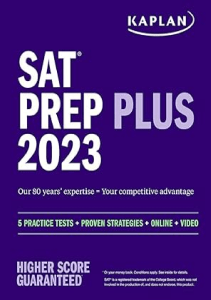 SAT Prep Plus 2021 5 Practice Tests  Proven Strategies  Online  Video Kaplan Test Prep 