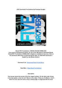 [Epub]PDF] Download Five Brothers BY: Penelope Douglas