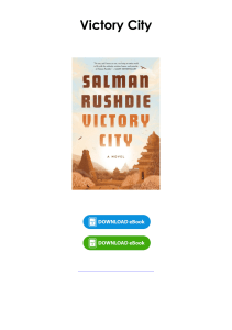 (Download) Victory City By Salman Rushdie