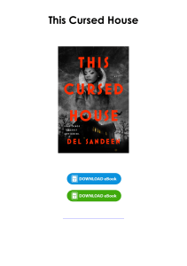 Read (pdf) Book This Cursed House By Del Sandeen