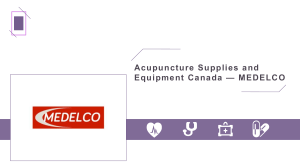 Acupuncture Supplies and Equipment Canada