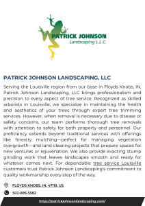 Patrick Johnson Landscaping, LLC