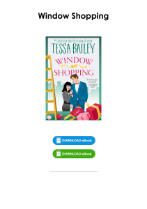 (Read) Window Shopping By Tessa Bailey