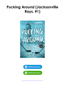 Read (pdf) Book Pucking Around (Jacksonville Rays, #1) By Emily Rath