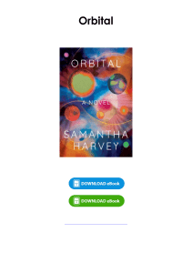 Download (pdf) Book Orbital By Samantha Harvey