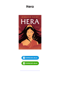 (Download) Hera By Jennifer Saint