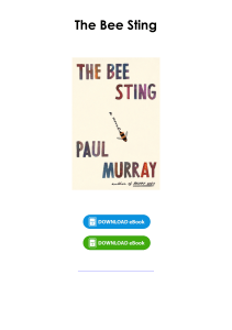 (Read) The Bee Sting By Paul Murray