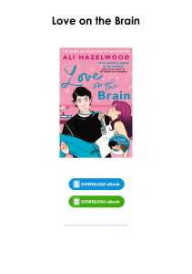 (Read) Love on the Brain By Ali Hazelwood