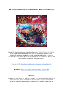 [Epub]PDF] Download Stellarlune (Keeper of the Lost Cities, #9) BY: Shannon Messenger