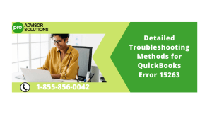 QuickBooks Error 15263 Causes and Solutions for Update Failures