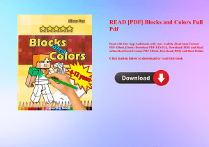 READ [PDF] Blocks and Colors Full Pdf