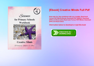 [Ebook] Creative Minds Full Pdf