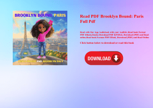 Read PDF Brooklyn Bound Paris Full Pdf