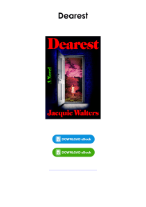 (Read) Dearest By Jacquie  Walters