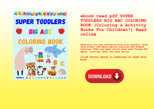 ebook read pdf SUPER TODDLERS BIG ABC COLORING BOOK (Coloring & Activity Books For Children!) Read o