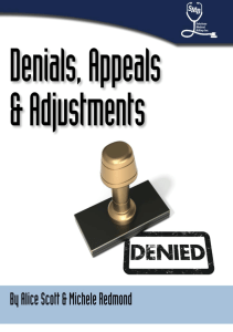 READ Denials Appeals Adjustments A Step by Step Guide to Handling Denied Medical 