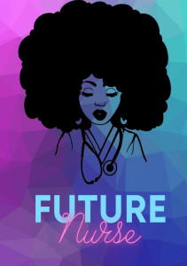 READ Black Future Nurse Notebook 8 5” x 11” College Ruled Notebook for Black Student 