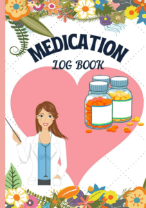 DOWNLOAD Medication Log Book Daily Medication Tracker Journal  Simple Pill Log To 