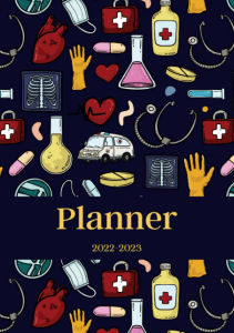 BOOK Planner 2022 2023 Agenda for Medical Student Gift for Doctor Nurse Medical 