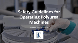 Safety Guidelines for Operating Polyurea Machines