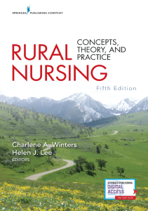 BOOK Rural Nursing Fifth Edition