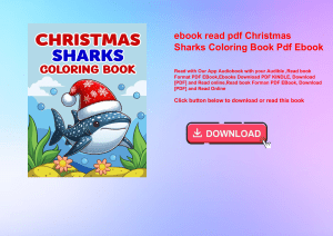 ebook read pdf Christmas Sharks Coloring Book Pdf Ebook