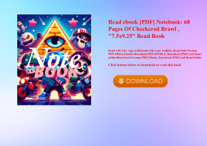 Read ebook [PDF] Notebook 60 Pages Of Checkered Brawl   7.5x9.25 Read Book