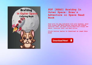 PDF [READ] Bratdog In Outer Space Brea's Adventure in Space Read Book