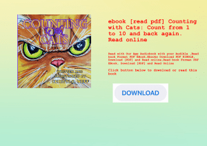 ebook [read pdf] Counting with Cats Count from 1 to 10 and back again. Read online