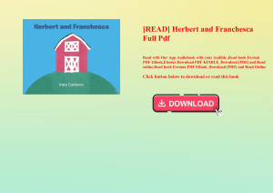 [READ] Herbert and Franchesca Full Pdf