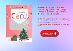 PDFREAD Color A Card Coloring Book Holiday (Color A Card Coloring Books) Read online