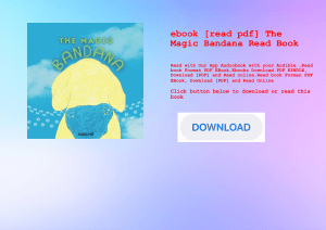 ebook [read pdf] The Magic Bandana Read Book