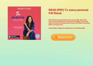 READ [PDF] Tu marca personal Pdf Ebook