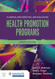 READ Planning Implementing and Evaluating Health Promotion Programs