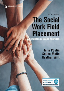 BOOK The Social Work Field Placement A Competency Based Approach