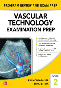 EBOOK Vascular Technology Examination PREP Second Edition