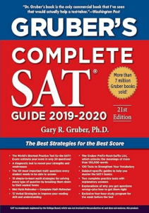 BEST BOOK Gruber s Complete SAT Guide 2019 2020