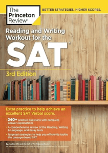 AMAZING BOOK Reading and Writing Workout for the SAT 3rd Edition Extra Practice to Help 