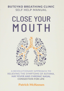 READ Close Your Mouth Buteyko Clinic Handbook for Perfect Health