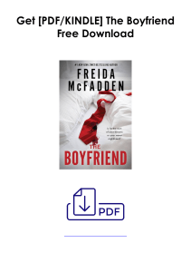 (Read) The Boyfriend As (Audible) *Author : Freida McFadden